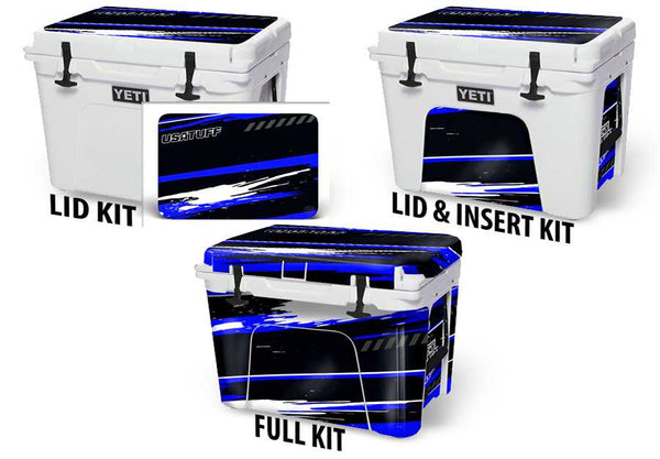 How to Install Cooler Wrap Skin on YETI Roadie 24 qt. Easy to install  pre-cut pieces by USATuff 