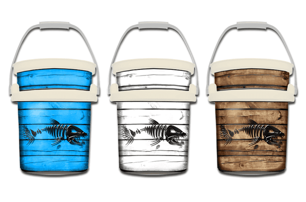 YETI Loadout Bucket Accessories Wrap - Gone Fishing Design