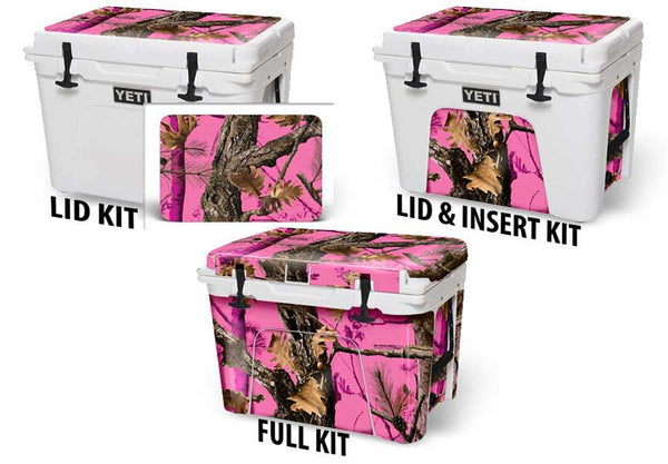 Vinyl Wraps for Pink Camo design for YETI and RTIC Cup and Tumbler