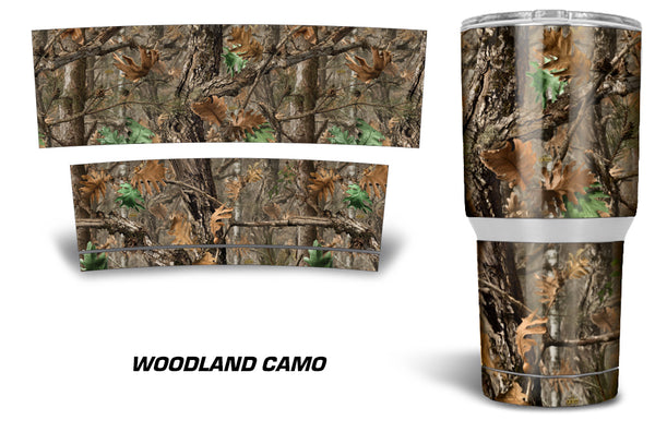 Brown Desert Camo Camouflage  Skin For RTIC 20oz Tumbler 2018-up –