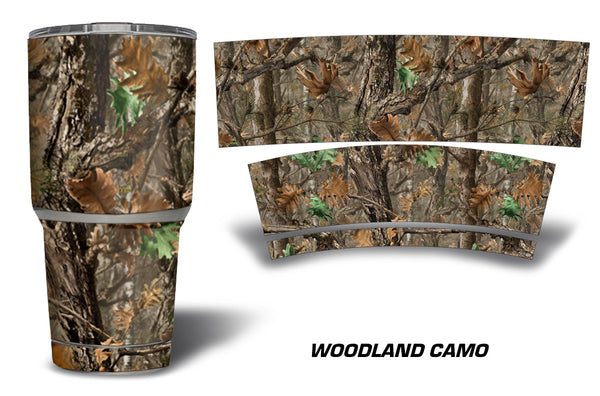 Brown Desert Camo Camouflage  Skin For RTIC 20oz Tumbler 2018-up