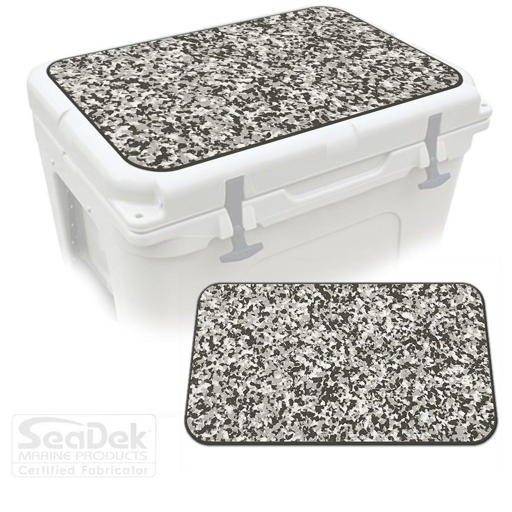 YETI TUNDRA 35 BLANK SEADEK COOLER PAD SNOW CAMO / DARK GRAY