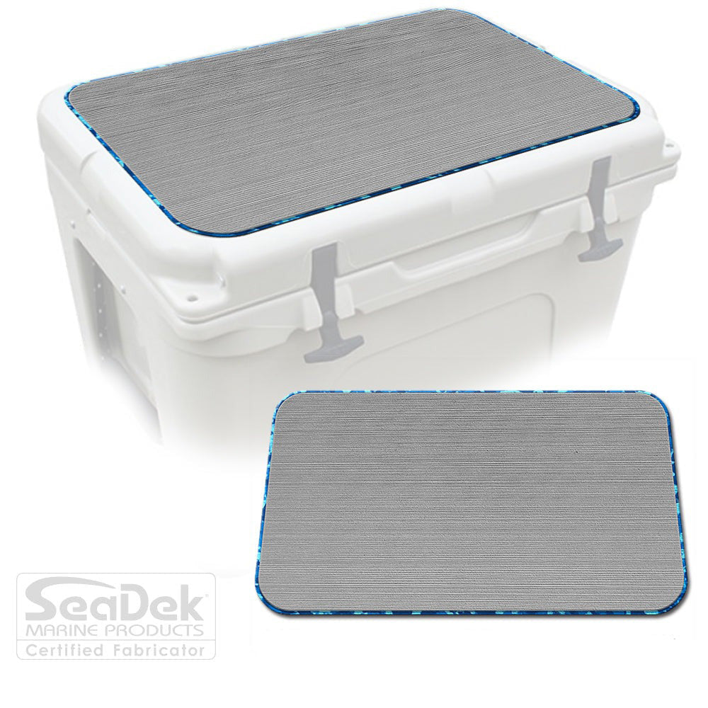 YETI HAUL WHEELED BLANK SEADEK COOLER PAD STORM GRAY / AQUA CAMO