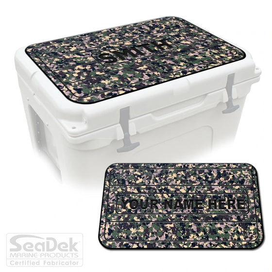 SeaDek Cooler Pad Marine EVA Mat by USATuff Fits YETI RTIC ORCA Engel Traction Non-Slip Seat Pad