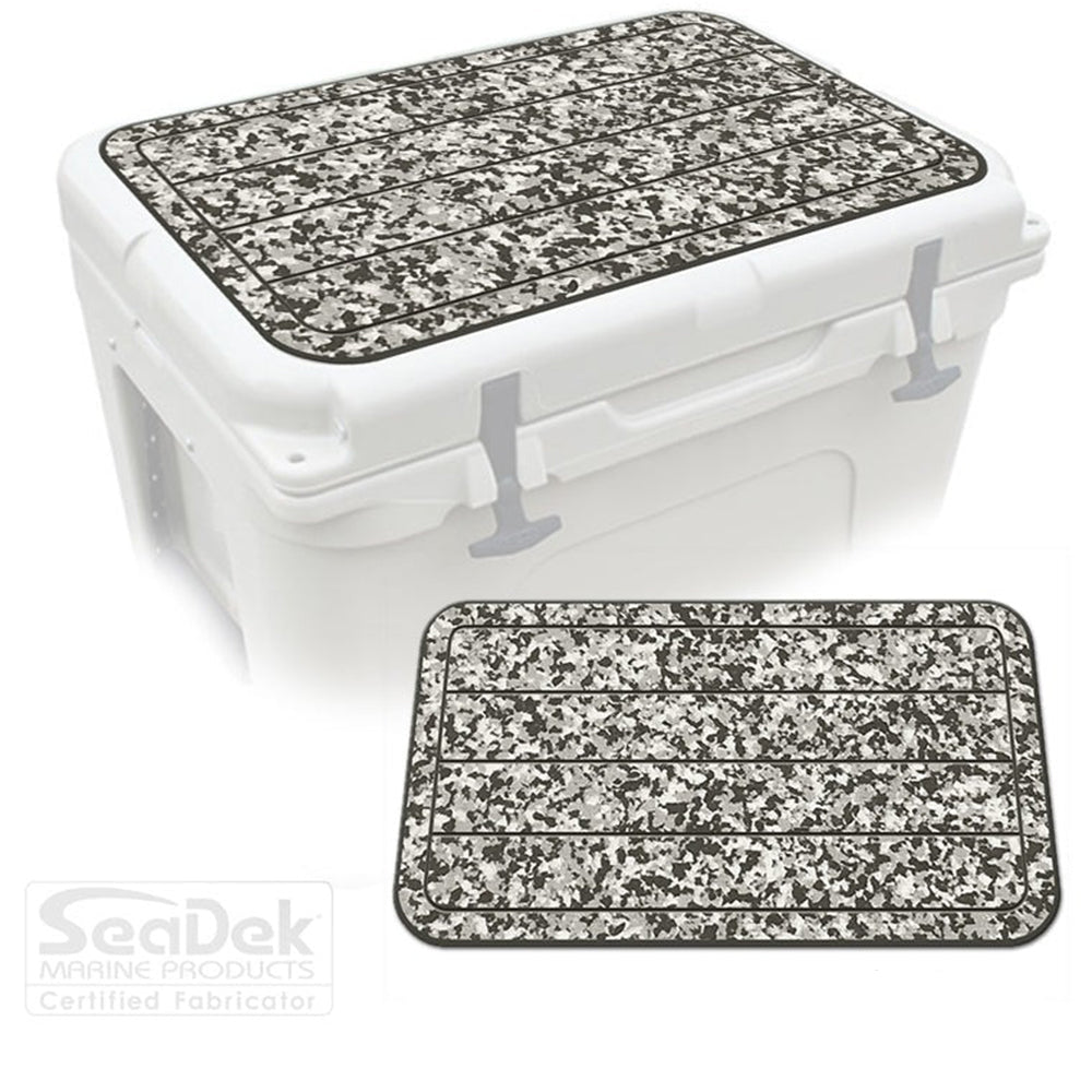 YETI ROADIE WHEELED 60 TEAK SEADEK COOLER PAD SNOW CAMO / DARK GRAY