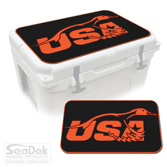 SeaDek Cooler Pad Marine EVA Mat by USATuff Fits YETI RTIC ORCA Ozark Trail Traction Non-Slip Seat Pad