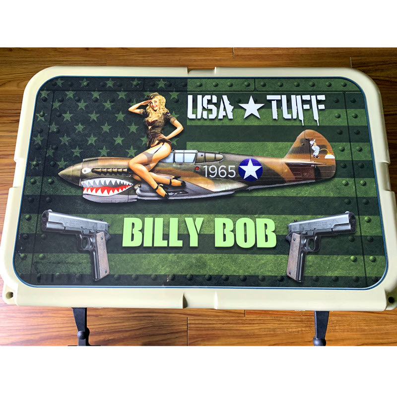 USATuff Vinyl Cooler Wrap Skin for YETI Coolers - Pin Up