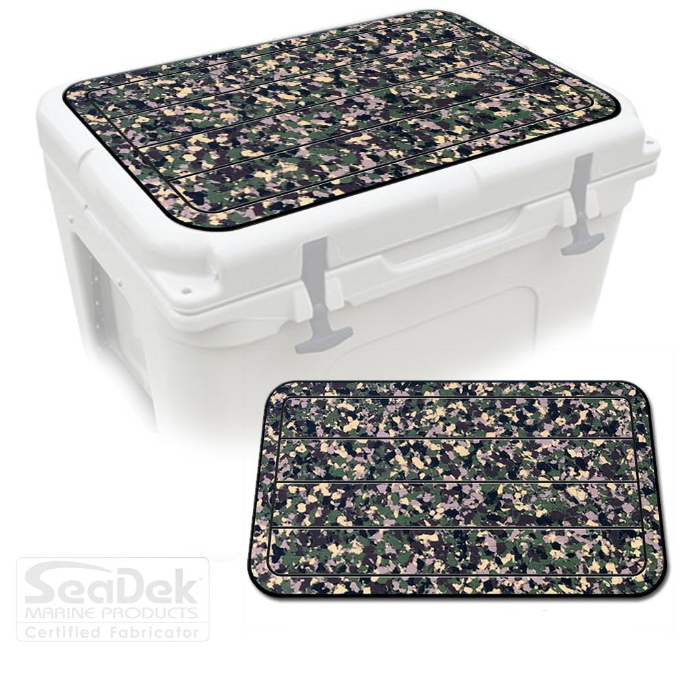 YETI ROADIE WHEELED 60 TEAK SEADEK COOLER PAD ARMY CAMO / BLACK