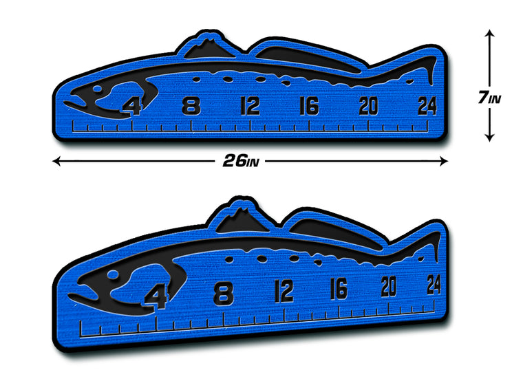 SeaDek Fish Ruler  24 Fishing Accessories - Trout Design