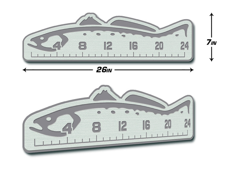 USATuff SeaDek Fish Measuring Rulers - 12 to 36 Sizes