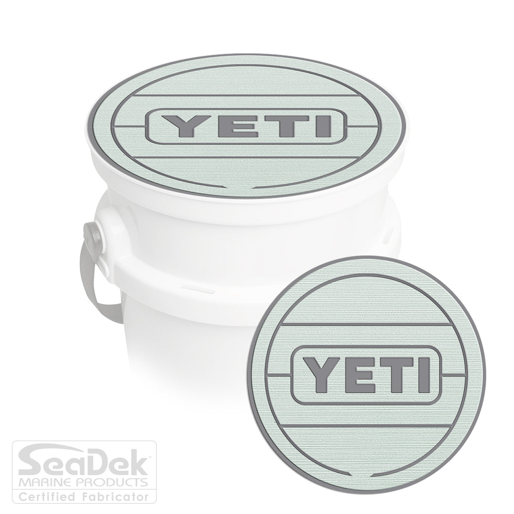 SeaDek Bucket Pad for Yeti Loadout - Storm Gray/Black