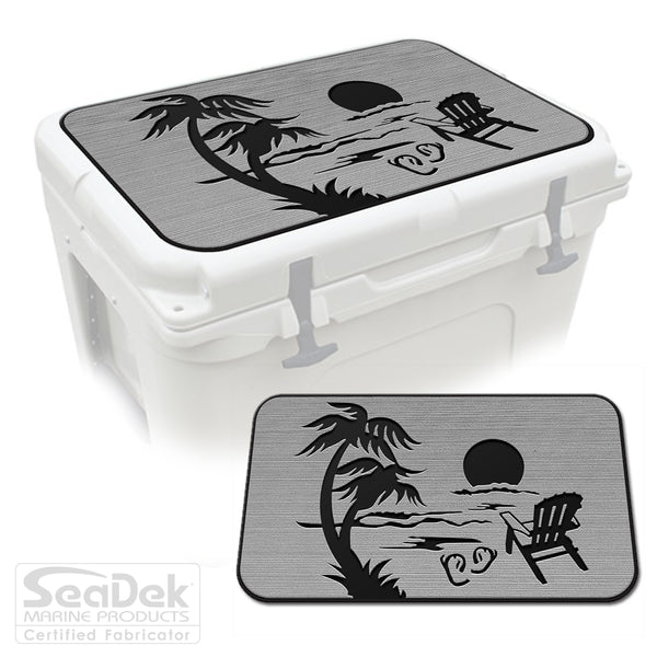 USATuff SeaDek Cooler Pad Tops - Lifestyle - StormGray/Black