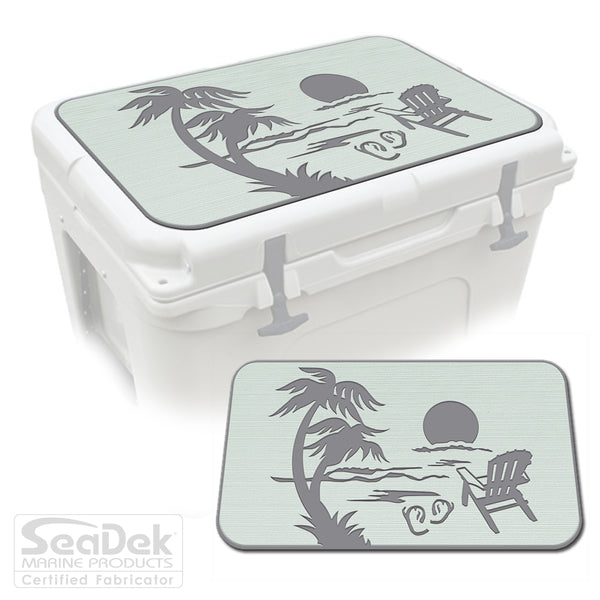 USATuff SeaDek Cooler Pad Tops - Lifestyle - Seafoam/StormGray