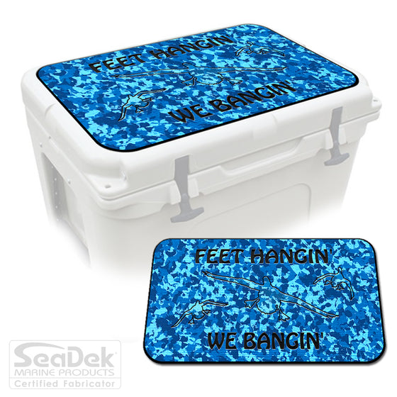 SeaDek Cooler Pad Marine EVA Mat by USATuff Fits YETI RTIC ORCA Ozark Trail Traction Non-Slip Seat Pad