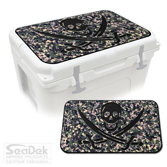 SeaDek Cooler Pad Marine EVA Mat by USATuff Fits YETI RTIC ORCA Ozark Trail Traction Non-Slip Seat Pad