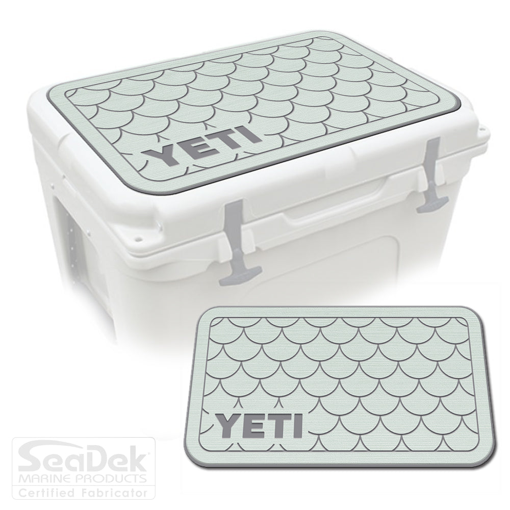 https://www.usatuff.com/cdn/shop/products/EBAY-Cooler-Pad-Scales-YETI-Logo-Left-SeaFoam-StormGray.jpg?v=1616735170