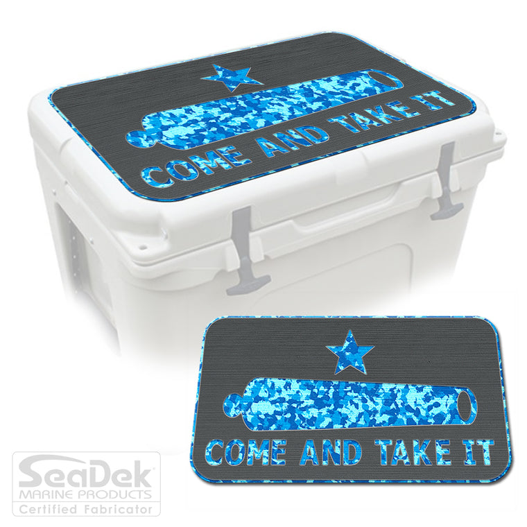 SeaDek Cooler Pad Marine EVA Mat by USATuff Fits YETI RTIC ORCA Ozark Trail Traction Non-Slip Seat Pad