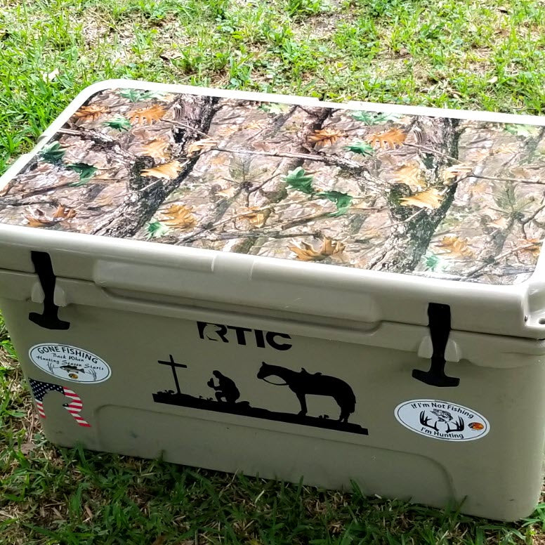 Fox in the Forest Can Cooler Wrap