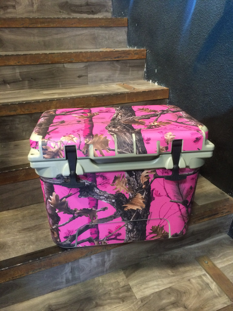 USATuff Custom Cooler Wrap Kit - Pink Camo