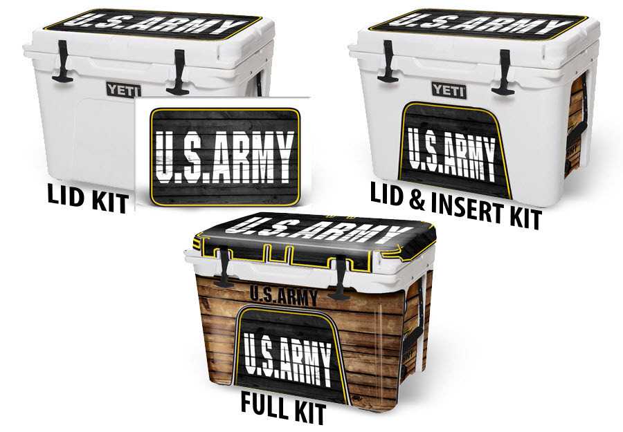 US Military Collection - YETI, RTIC, Ozark Trail Cooler Wrap